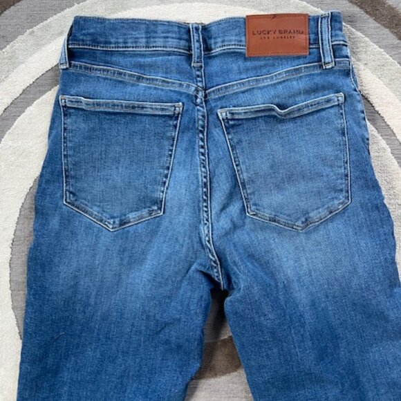 Lucky Brand 5 Pocket Jeans Woman's Size 6/28 - Picture 4 of 7